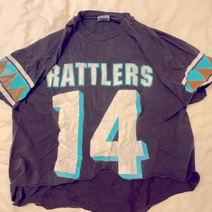 Vintage hockey tee - the Rattlers